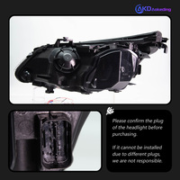 AKD Voiture Style Lampe Frontale pour BMW E60 Phares 2003-2009 523i 530i Angel Eye LED Phare DRL Hid Bi Xenon Auto Accessoires