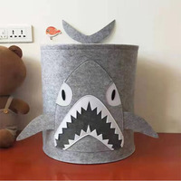 Offre Spéciale mignon Animal Design feutre panier de rangement pliable feutre jouet Cube de rangement pour les enfants