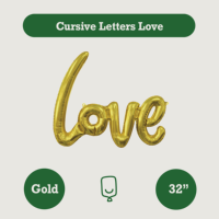 Ballon Aluminium Love Lettre Cursive 18 24 Pouces Rouge Saint Valentin Mariage Fabricant OEM Mylar Usine Auditée FAMA BSCI