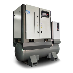 Máy nén khí trục vít 4 trong 1 để cắt laser 16bar 7.5KW 10HP 37Kw 50hp máy sấy, bộ lọc, và bể thu không khí - Product Image 1