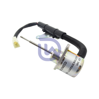 Vanne solénoïde d'arrêt de carburant 1G820-60022 SA-5156-12 1503ES-12A5SUC9SLC24 pour excavatrice Kubota KX41 KX016 KX018