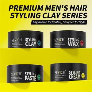 SEVICH argilla opaca pasta per <span class=keywords><strong>capelli</strong></span> Private Label Custom No grasso forte tenere in Gel naturale olio d'oliva <span class=keywords><strong>capelli</strong></span> cera per <span class=keywords><strong>uomo</strong></span> - Product Image 2