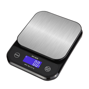 Balance de cuisine numérique étanche 5 kg 0,1 g, rechargeable par USB, écran LED LCD, en ABS, personnalisable - Modèle WH-B28 OEM, WH-B28 - Product Image 1