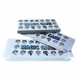 Custom Brand Manufacturers Direct Sales Holographic Paper Small Mushroom <strong>Chocolate</strong> <strong>Bar</strong> Packaging Box <strong>Galaxy</strong> <strong>Bar</strong> <strong>Chocolate</strong> Box - Product Image 3
