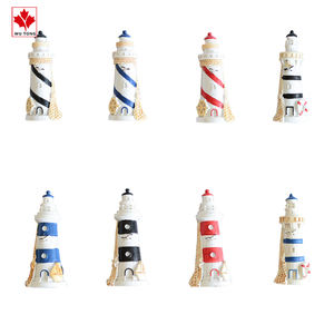 Magnete per Frigorifero Personalizzato a Forma di Faro, Souvenir Turistico in Resina Fatta a Mano, Stile Mare e Natura - Product Image 2