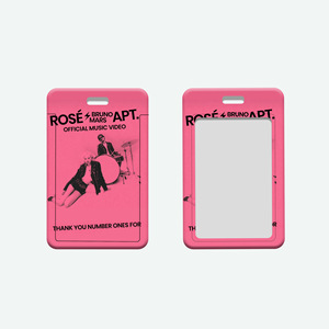 Porta Tarjetas <span class=keywords><strong>al</strong></span> <span class=keywords><strong>por</strong></span> <span class=keywords><strong>Mayor</strong></span>, Mercancía Kpop, Porta Tarjetas Acrílico Rose APT, Porta Tarjetas Fotográficas Kpop Acrílico Personalizado - Product Image 3