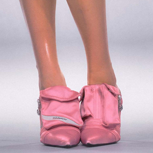 Women Zipper Pocket Denim Sandals Pointy Toe Stiletto High Heels Shoes Jeans <b>Slippers</b> Patchwork on Dress <b>Mules</b> - Product Image 5