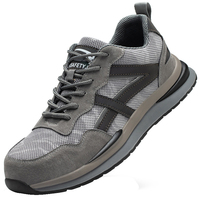 Chaussures de sécurité pour hommes très vendues, avec embout en acier, anti-perforation, antidérapantes, respirantes, pour le travail en plusieurs contextes