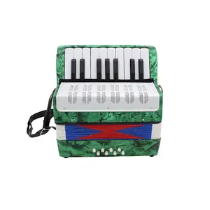 Mini Small 17-Key 8 Bass Accordion Giáo Dục Nhạc Cụ Đồ Chơi Cho Trẻ Em Trẻ Em Nghiệp Dư Người Mới Bắt Đầu Món Quà Giáng Sinh