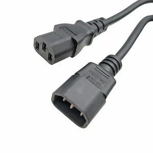 IEC C13 C14 Power Cable C13-C14 IEC 320 Connector C13 To C14