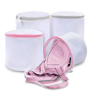 1 개 란제리 세척 가정 사용 메쉬 양말 의류 속옷 주최자 세탁 브래지어 가방 세탁기 보호 그물 메쉬 가방