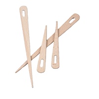 Tailai personnalisé 5 pièces bois tissage Crochet aiguille en bois métier à tisser à main bâton tapisserie couture faisant bricolage artisanat outils