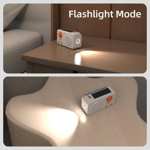 Radio Solar para Preparación para Desastres, Equipo de Supervivencia para Apocalipsis, Banco de Energía, Linterna de Plástico para Uso Nocturno - Product Image 2