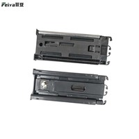 Amortisseur de tiroir carré mat à fermeture douce OEM/ODM - Dispositif de rebond automatique en plastique pour armoire de rangement et quincaillerie de meubles