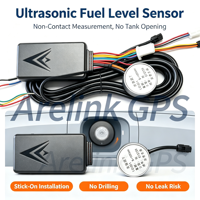 Traceur GPS 4G avec capteur de carburant à ultrasons pour excavatrice et équipement minier, sans kit de perçage