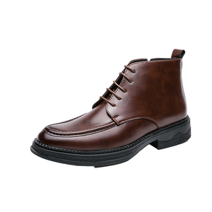 Mocassins en cuir véritable pour homme, bout rond, décontractés, pour le bureau, printemps-été - Product Image 2