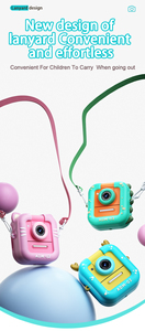 Anpassbare Silikonhülle für Kinder-Selfie-Kamera 1080P Full HD mit Sofortdruck und Thermofilm - Product Image 4