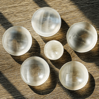 Vente en gros de bols en sélénite poli de haute qualité CrystalHola, artisanat traditionnel en cristal de guérison pour la décoration de la maison et la méditation