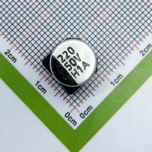 Whole -Sale HV221M050G105ETR 10*10.5 Capacitors SMD Electrolytic Capacitors 220uF 20% 50V - Product Image 1