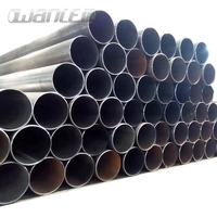 Profilés carrés en acier non allié, formés à froid, soudés par ERW et SAW, conformes à la norme EN10219-1, avec surface laminée à froid.