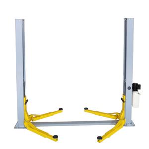 WZDM sûr certifié CE hydraulique automatique 4 tonnes manuel un côté libération maison garage 2 poteaux ascenseur de voiture - Product Image 4