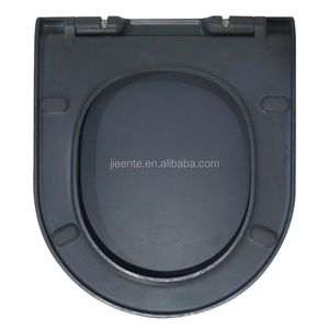 Siège de toilette à fermeture lente, gris mat, <span class=keywords><strong>noir</strong></span>, <span class=keywords><strong>blanc</strong></span>, urée à dégagement facile - Product Image 3