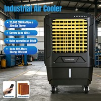 Rideau d'air commercial robuste 25000 CMH à moteur CC sans balais, commande en gros, couverture 150, OEM ODM, pour acheteurs en gros