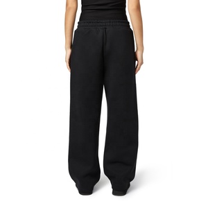<span class=keywords><strong>Pantalon</strong></span> de survêtement de survêtement Streetwear personnalisé de haute qualité <span class=keywords><strong>pantalon</strong></span> de survêtement poids lourd 600 Gsm coton Baggy gris <span class=keywords><strong>pantalon</strong></span> de survêtement à jambe droite large pour hommes - Product Image 6