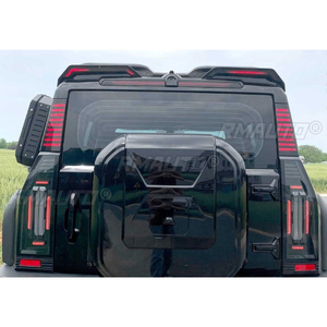 Accessoires de spoiler de toit arrière LED pour voiture de voyageur, pour Jetour Shanhai T2, aileron de toit arrière de voiture, pièce de modification extérieure - Product Image 4
