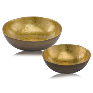 Bol à fruits royal contemporain Finition moderne Designer Fruit Servant des collations Bol à chocolat en métal - Product Image 5