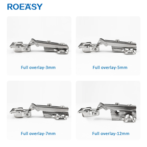 26Mm Một Cách Bản Lề Cho Đồ Nội Thất Tủ 2 Lỗ Cơ Sở Đầy Đủ Lớp Phủ Và Một Nửa Lớp Phủ Trượt Trên Nhỏ Tủ Bản Lề - Product Image 2
