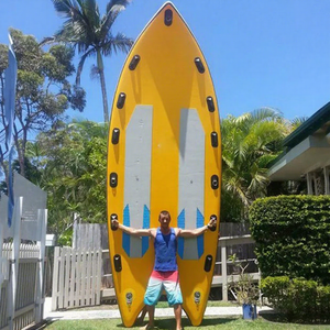 แพดเดิลบอร์ดเป่าลมสำหรับตกปลา พร้อ<span class=keywords><strong>ม</strong></span>ที่วางคันเบ็ด ความจุขนาดใหญ่ สำหรับนักตกปลา เก็บอุปกรณ์ตกปลาได้ในทะเลสาบ แม่น้ำ ทะเล - Product Image 1