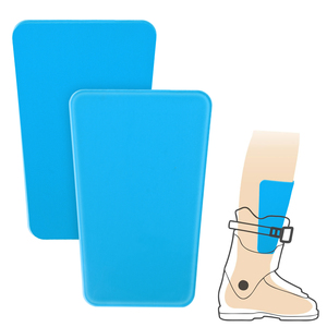 2 protections <span class=keywords><strong>de</strong></span> tibia pour <span class=keywords><strong>ski</strong></span> et snowboard Freestyle, coussinets en gel réutilisables <span class=keywords><strong>de</strong></span> 6x4 pouces, réduction <span class=keywords><strong>de</strong></span> la pression, durables, pour usage hivernal, doublure <span class=keywords><strong>de</strong></span> chaussure <span class=keywords><strong>de</strong></span> <span class=keywords><strong>ski</strong></span> - Product Image 1
