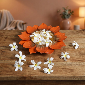 Cuenco Urli martillado rústico mejora la decoración de tu hogar con elegancia cultural para Navidad - Product Image 6