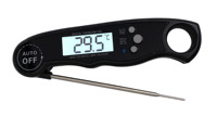 Hot Sale Digital LCD Display Battery Powered Plastic Waterproof Instant Read Meat Thermometer 1.8 Accuracy Auto Temperature