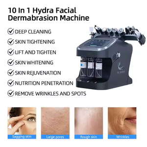 เครื่องดูแลผิวหน้า Hydra Bubble 10-in-1 สำหรับใช้ในบ้าน พร้อมระบบพ่นออกซิเจนและทำความสะอาดล้ำลึกด้วย H2O2 - Product Image 6