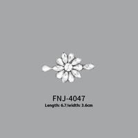 Nouveau bricolage à la main diamant perlé Patch dans un Style élégant Flatback strass Appliques pour bijoux rideaux pull emballage