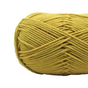 Hilo Acrílico 100% Fabricado en China, Hilo de Ganchillo de Fantasía, Venta al por Mayor a Precio Económico, Hilo de Algodón Suave para Bebés, 4 Capas, Tipo Bola de Leche - Product Image 2