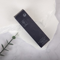 Dossiers en carton recyclé écologiques sur mesure avec gaufrage et estampage à chaud pour emballages cosmétiques, couleurs et logos personnalisés
