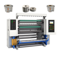 Dévidoir à grande vitesse GW 350 m/min avec déroulage max. de 800 mm pour la conversion de rouleaux de films et de feuilles souples