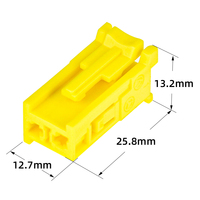 Connecteurs de réparation de faisceau de câblage automobile 2 broches en laiton 10A mâle/femelle Vert Noir Bleu Jaune pour connexions de fils