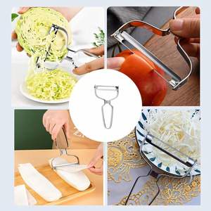 Manual Y Shaped Stainless Steel Vegetable Peeler for Fruits and Vegetables Potato Carrot Cucumber-Durable & Easy to Clean - Product Image 4
