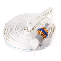 Fournitures de lutte contre l'incendie Tuyau d'incendie de 1 pouce 2 pouces en PVC doublé de PU avec raccord Tuyau d'arrosage flexible