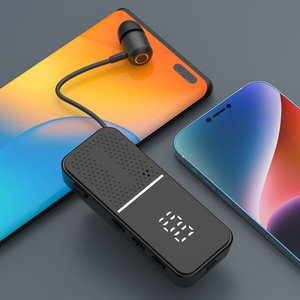 Lonvel Handsfree Earbud dengan Kabel Nirkabel, Earphone Headphone dengan Klip, Pengingat Panggilan dengan Getaran, <span class=keywords><strong>Headset</strong></span> Bisnis untuk Pengemudi Bisnis - Product Image 5