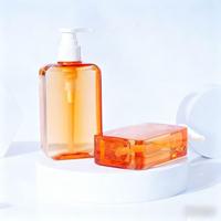 Flacon pompe PETG personnalisé de 200 ml en gros, distributeur rechargeable pour lotion corporelle, huile de douche, crème pour les mains et sérum solaire