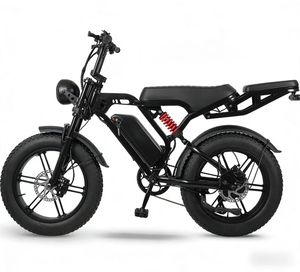 Fat <b>Tire</b> Bike 20 4.0 Off Road Dual Shock Absorption 750W 48V Disc Brushless Motor Removable Battery for Adults - Product Image 1