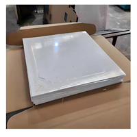 Nouveaux panneaux de plafond et muraux en PVC à transfert d'impression de Chine, ignifuges et imperméables, avec motifs rayés, à carreaux et de feuillage