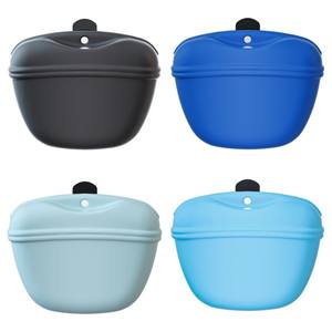 Hot-selling Practical Waterproof Silicone <b>Dog</b> Snack <b>Bag</b> Customized Portable Pet Snack <b>Bag</b> Silicone Training <b>Bag</b> - Product Image 1