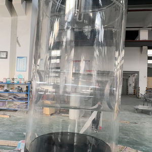 الأفضل مبيعًا بسعر الجملة حوض أسماك أكريليك اسطوانة كبيرة مخصصة - Product Image 1