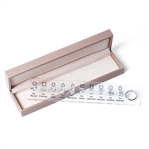 Outils <span class=keywords><strong>de</strong></span> découpe <span class=keywords><strong>de</strong></span> diamants 1ct-6ct avec logo personnalisé sans frais supplémentaires, ensemble <span class=keywords><strong>de</strong></span> pierres maîtresses <span class=keywords><strong>de</strong></span> haute qualité en zircone cubique (CZ) pour la fabrication <span class=keywords><strong>de</strong></span> bijoux - Product Image 5